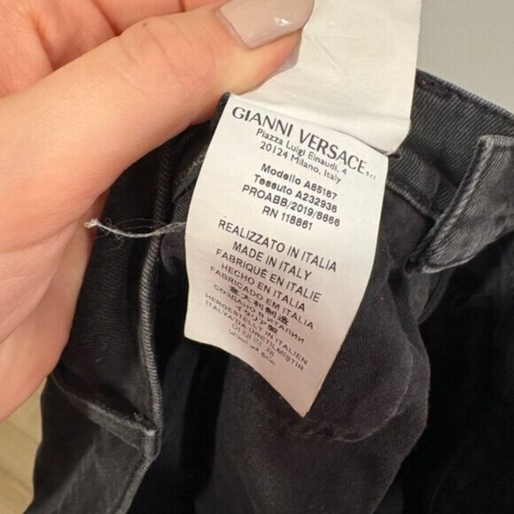Versace -Woman’s Black Jeans - Picture 8 of 16